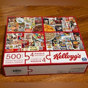 5-Pack Assorted Cereal Puzzle Set - Red